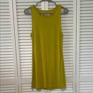 Free People Lime Green Mini Dress